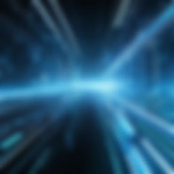 Technology futuristic lines