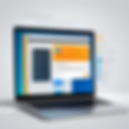 Conceptual illustration of private browsing