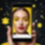 Creative Snapchat event filter design