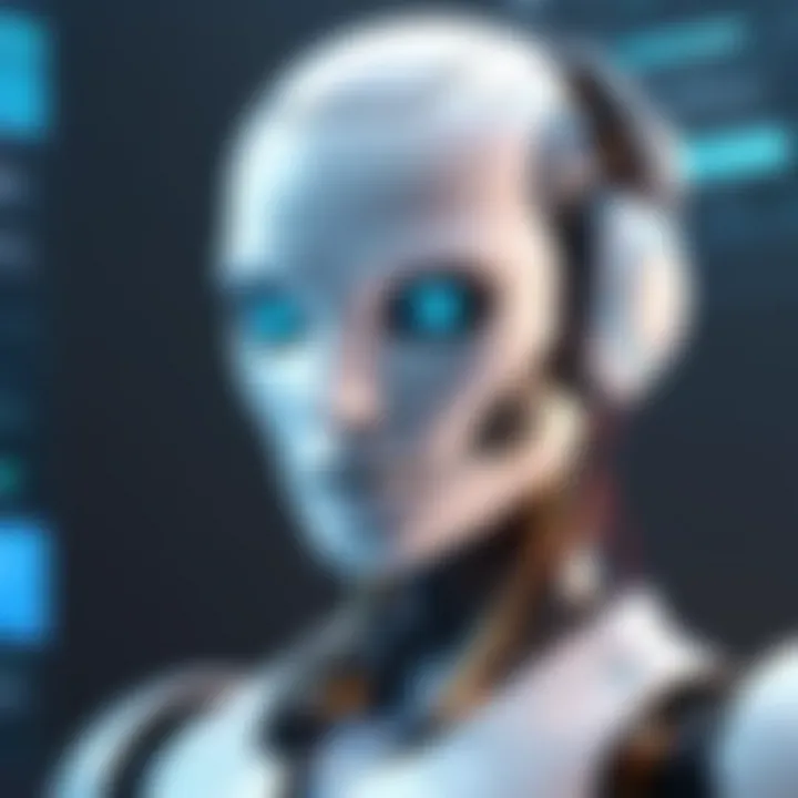 Abstract visualization of NSFW bot functionalities