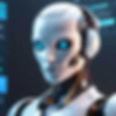 Abstract Bot Functionalities Abstract visualization of NSFW bot functionalities