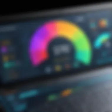 Performance Metrics Benchmarking Tool Benchmarking tool displaying performance metrics