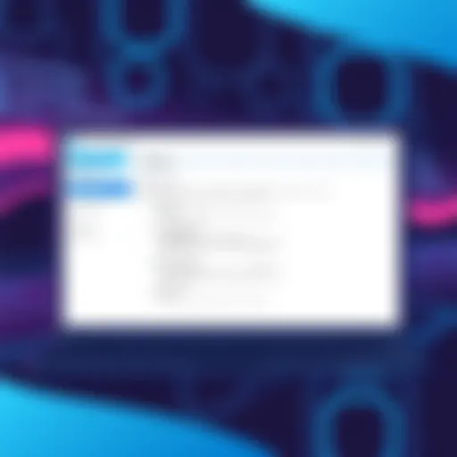 Optimized Computer Settings Optimized computer settings interface