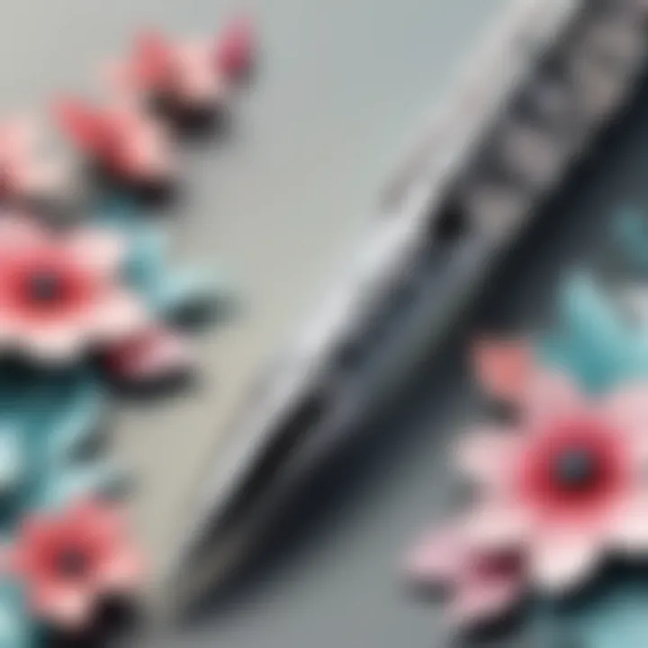 Elegant Floral Design Kawaii Pen