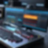 Dynamic gameplay recording interface showcasing software features