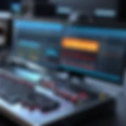 Dynamic gameplay recording interface showcasing software features