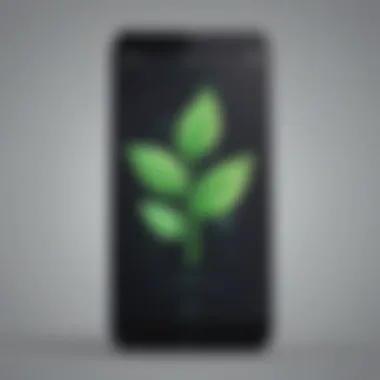 Plant Scanner App Logo Innovative Plant Scanner App Logo