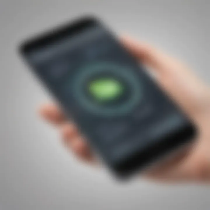 Programming NFC tags with precision on smartphone
