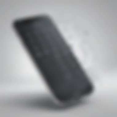 Illustration of iPhone storing recorded calls in a secure folder
