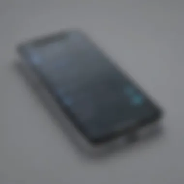 Illustration of iPhone with third-party call recording tool