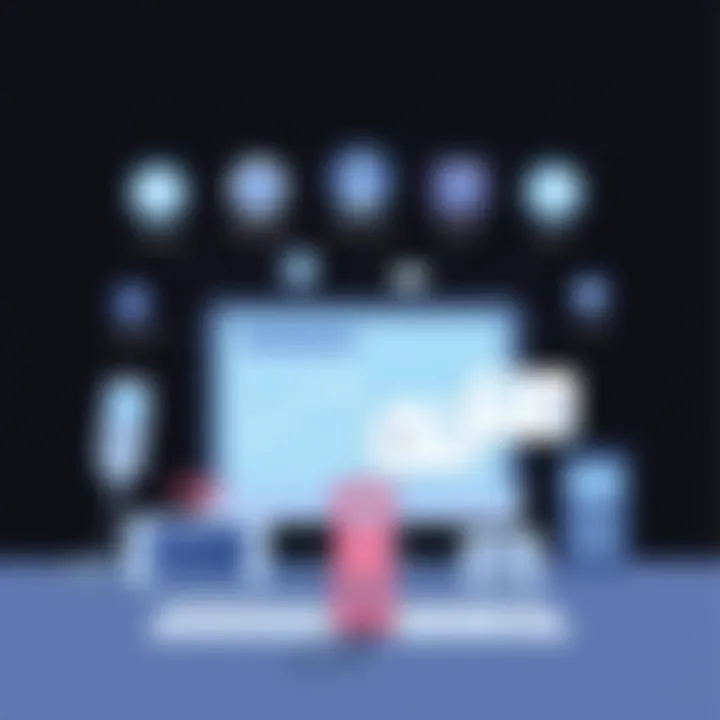 Illustration of various call recording devices