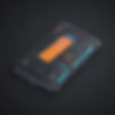Sleek Interface Design of Data Recovery App Recovery App Interface