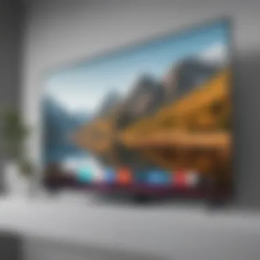 Illustration of enhanced viewing experience on Vizio TV