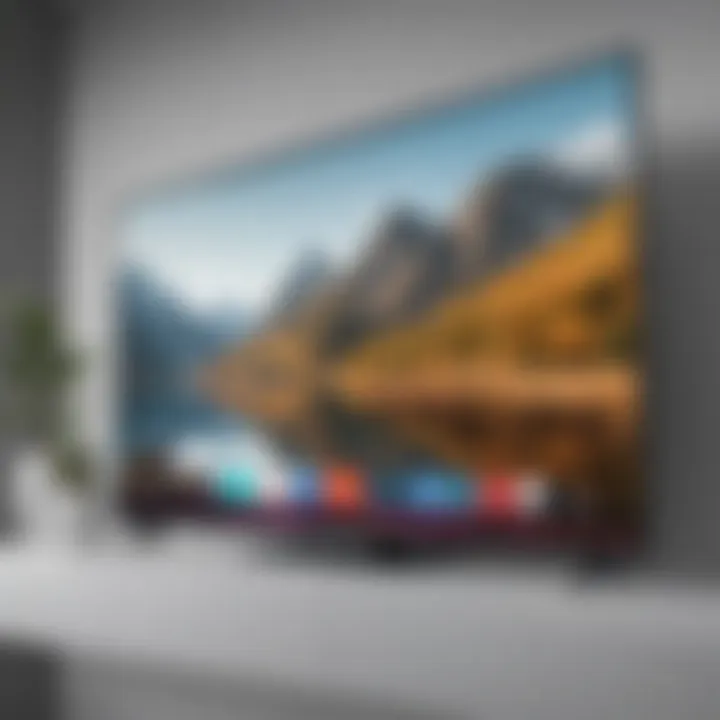 Illustration of enhanced viewing experience on Vizio TV