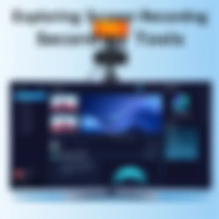 Exploring Screen Recording Tools Software interface for screen recording