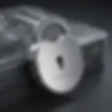 Secure Lock Shielding Digital Data