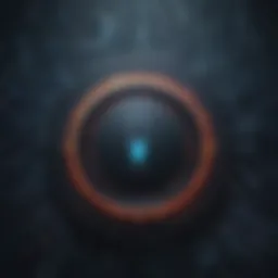 Abstract Cyber Security Concept