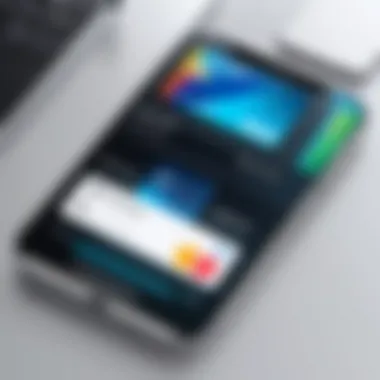 Security Features in Digital Wallets Illustration highlighting security features in digital wallets