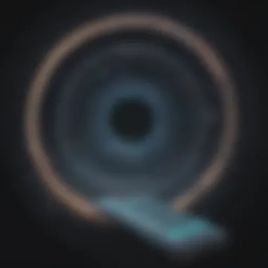 Interstellar Messaging: Through the Wormhole Abstract representation of a text message traveling through a wormhole
