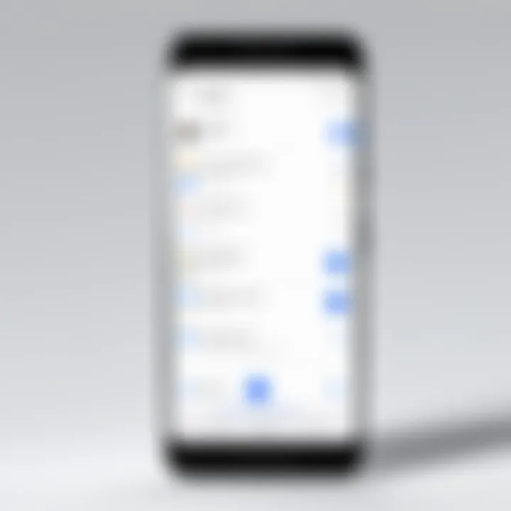 Illustration of optimizing Google Duo settings on Android phone