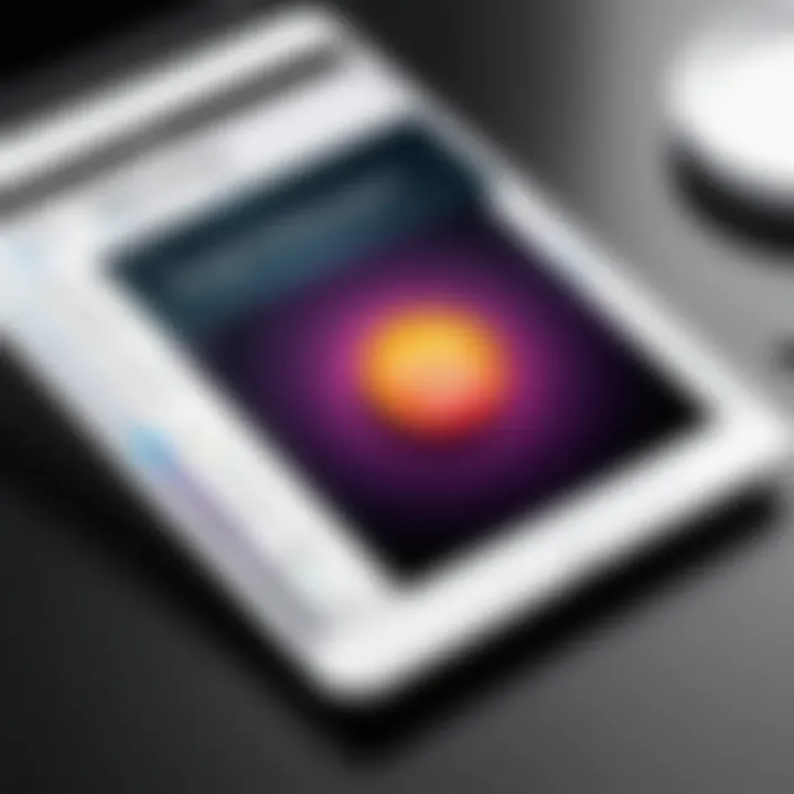Exploring printer settings on an iPad