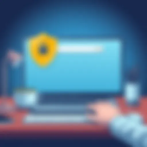 A secure web browsing experience with Safe Search enabled