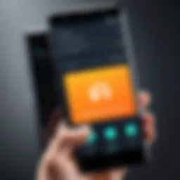 Android device displaying ringtone settings