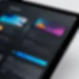 Sleek Design of iPad Screen