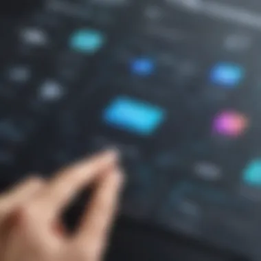 Seamless Sharing at Your Fingertips Sleek photo sharing interface