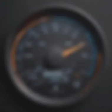 Sleek Speedometer Interface Sleek Speedometer Interface