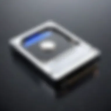 Compact Form Factor of the Smallest Terabyte Drive Close-up view of the smallest terabyte drive showcasing its compact form factor.