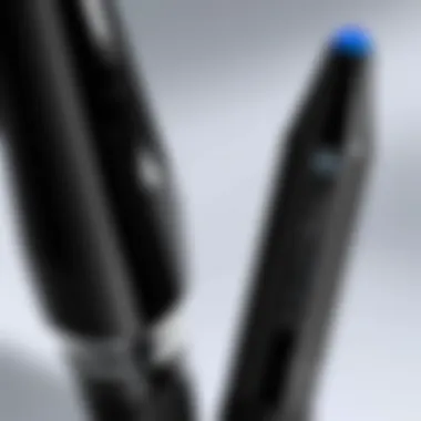 Close-Up of SonarPen Stylus Tip Precision