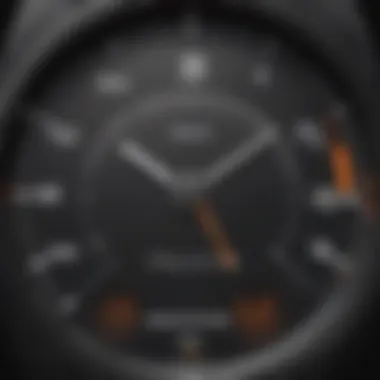 Dynamic Apple Watch face showcasing speedometer-inspired design