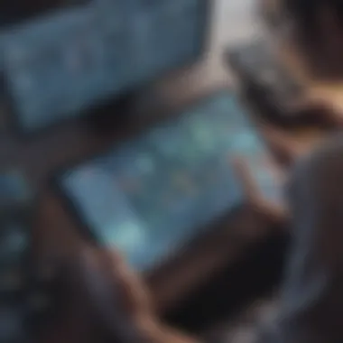 Strategizing moves in an intense anime gaming scenario Strategic Anime Gameplay