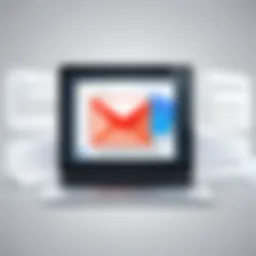 Diagram illustrating email blocking techniques