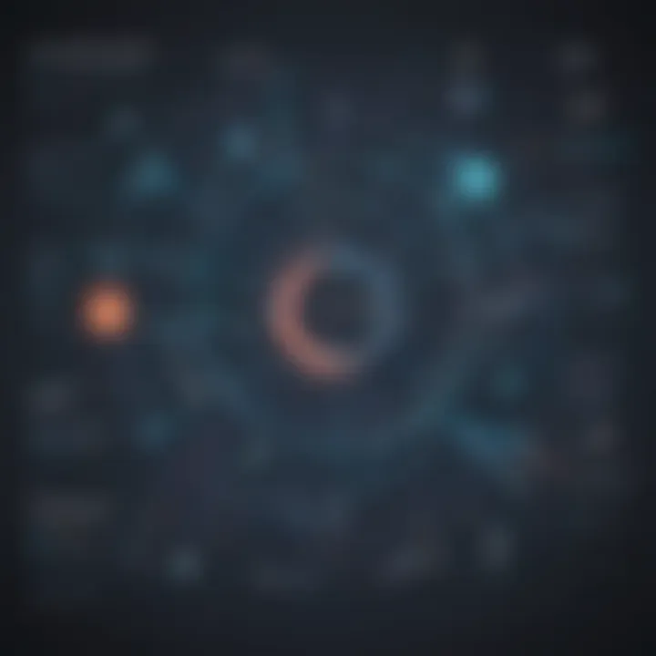 Abstract representation of streaming data analytics