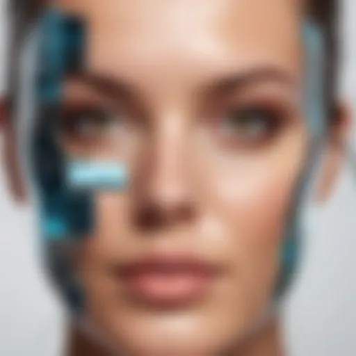 Innovative software interface for face merging