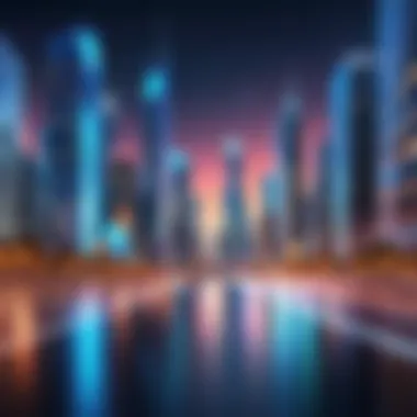 Dynamic Cityscape Live Wallpaper Dynamic cityscape live wallpaper with night lights