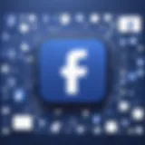 Visual representation of Facebook's search algorithm components