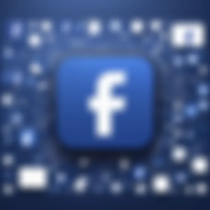 Visual representation of Facebook's search algorithm components