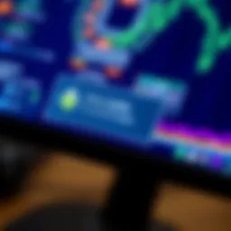 A close-up of a computer screen displaying driver update notifications.