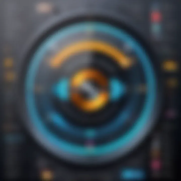 Conceptual image showcasing the evolution of music discovery through technology