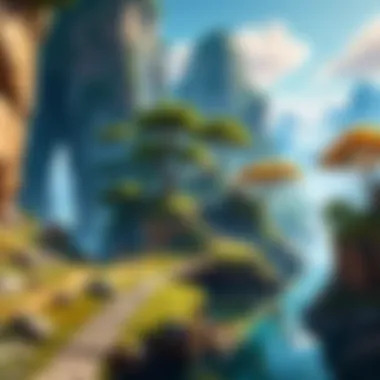 Breathtaking Game Environments A stunning landscape from an Android adventure game showcasing rich environments