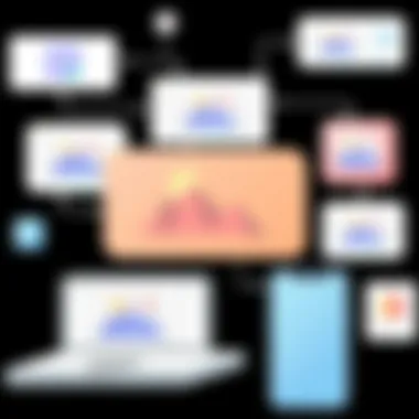 Editing Tools for GIF Creation GIF creation process showcasing various editing tools