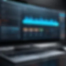 An interface showcasing recording software features