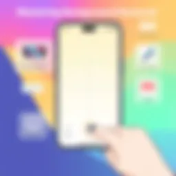 A user interface showcasing a popular background removal app with intuitive tools