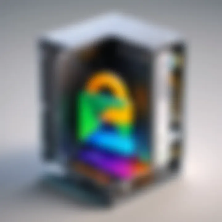 A graphic depicting storage space problems on an Android device.