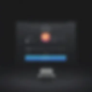 Apple account login screen