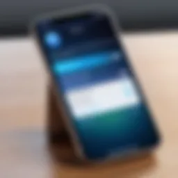 Siri settings on an iPhone