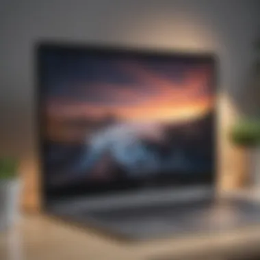 Enhanced Viewing Experience TV displaying Chromebook screen